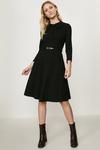Coast Ponte Dress With Collar And Belt thumbnail 2