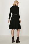 Coast Ponte Dress With Collar And Belt thumbnail 3