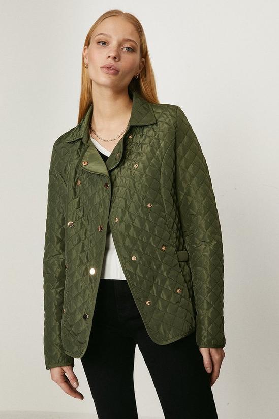 Coast Quilted Double Breasted Jacket 1