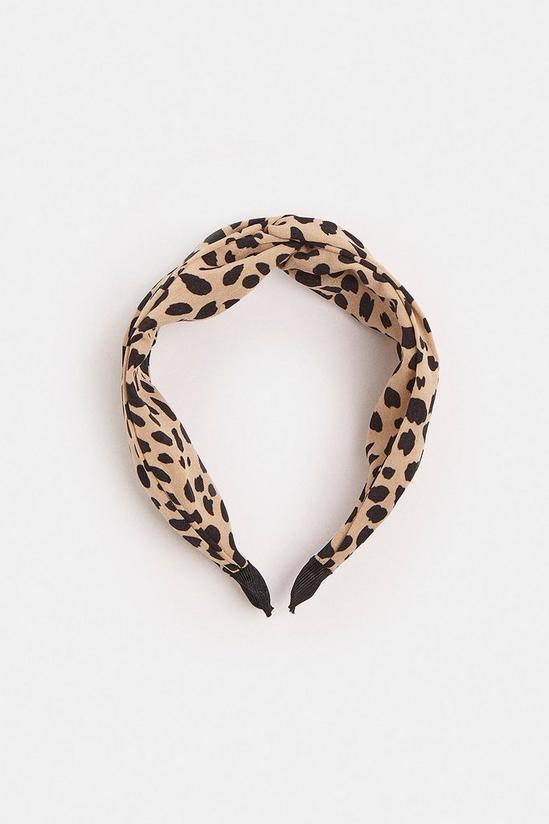 Coast Leopard Twist Knot Headband 2