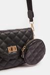 Coast Black Quilted Bag With Mini Quilted Purse thumbnail 3