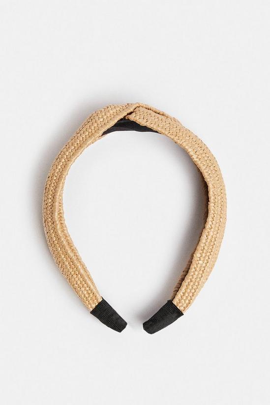 Coast Straw Twist Headband 2