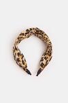 Coast Satin Leopard Twist Headband thumbnail 2