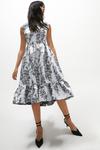 Coast Flippy Skirt Midi Jacquard Dress thumbnail 4