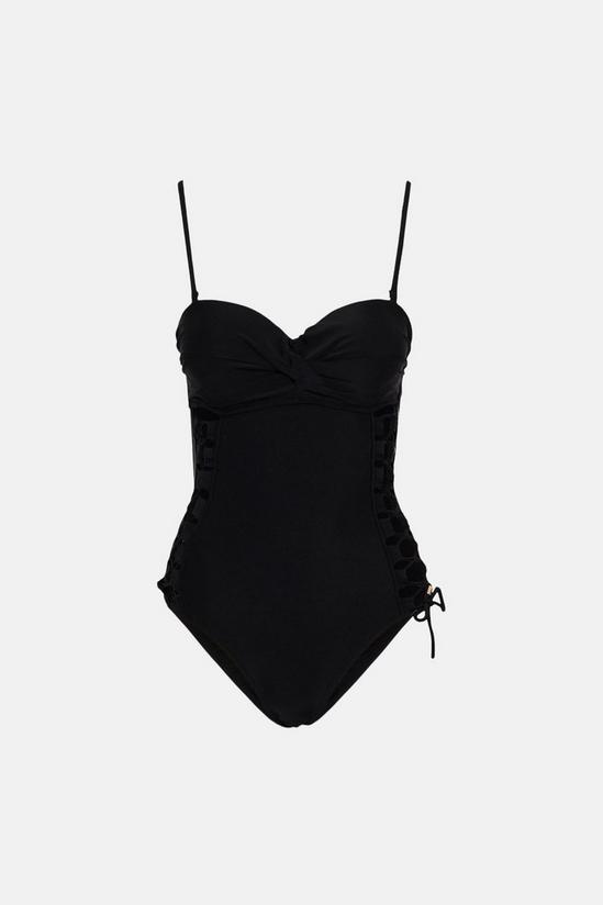 Coast Lace Up Sides Cupped Swimsuit 5