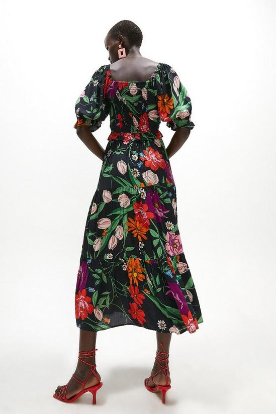 Coast Tie Front Top And Skirt Floral Co-ord 3