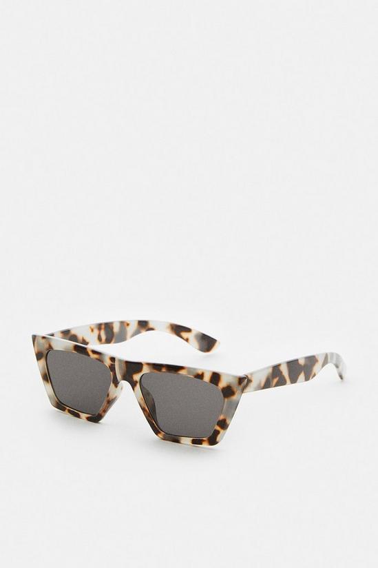 Coast Tortoiseshell Square Cat Eye Sunglasses 1