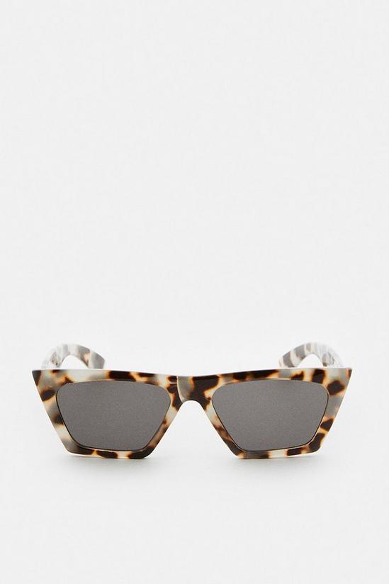 Coast Tortoiseshell Square Cat Eye Sunglasses 2