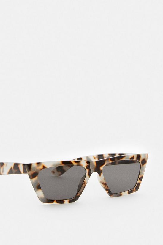 Coast Tortoiseshell Square Cat Eye Sunglasses 3