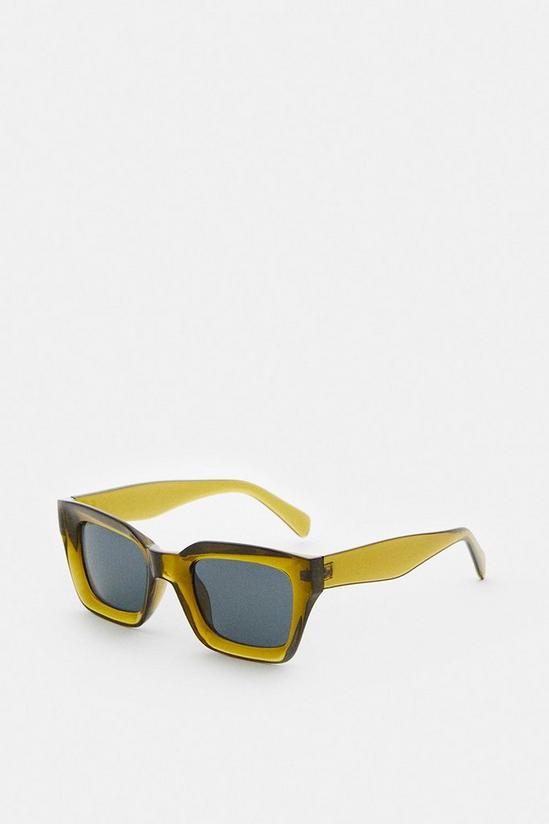 Coast Olive Square Sunglasses 1