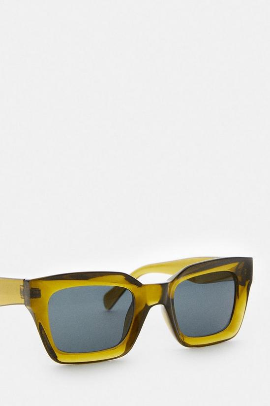 Coast Olive Square Sunglasses 3