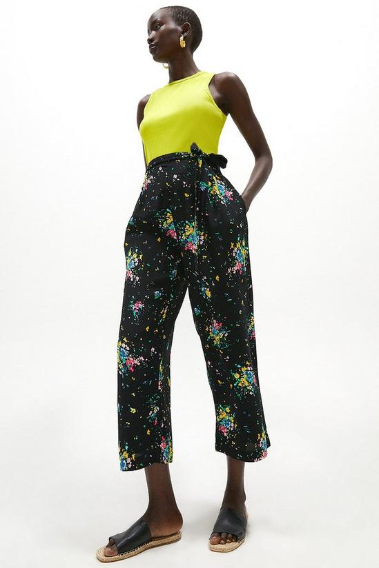 Coast Belted Printed Wide Leg Trouser 2