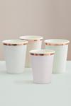 Coast Ginger Ray Rose Gold Foiled Pastel Cups X8 thumbnail 1