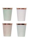 Coast Ginger Ray Rose Gold Foiled Pastel Cups X8 thumbnail 2