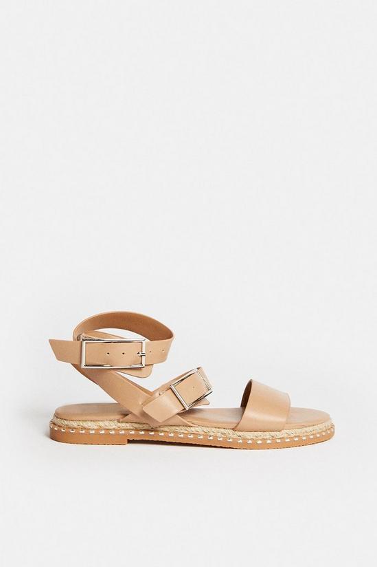 Coast Ankle Strap Sandal With Buckle Detail 1
