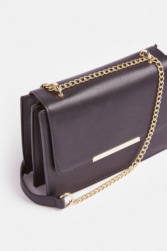 Coast Rectangle Metal Trim Bag With Chain Strap 3