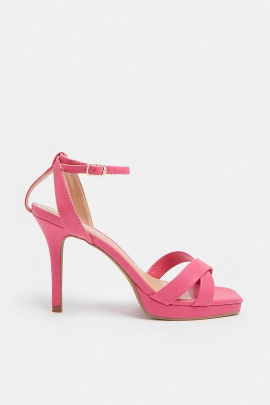 Coast Strappy Heeled Sandal With Ankle Strap 1