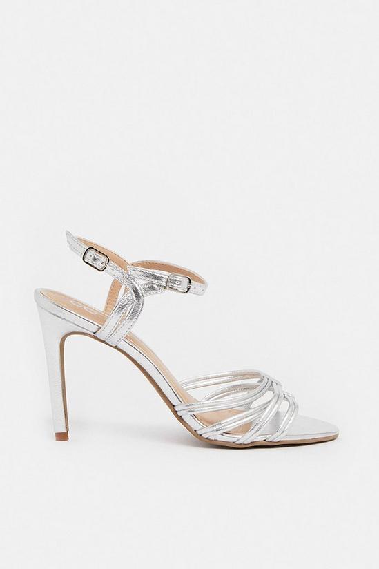 Coast Strappy Heeled Sandal With Front Detail 1