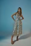 Coast Cluster Sequin Strappy Maxi Dress thumbnail 1