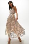 Coast Cluster Sequin Strappy Maxi Dress thumbnail 2