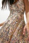 Coast Cluster Sequin Strappy Maxi Dress thumbnail 3
