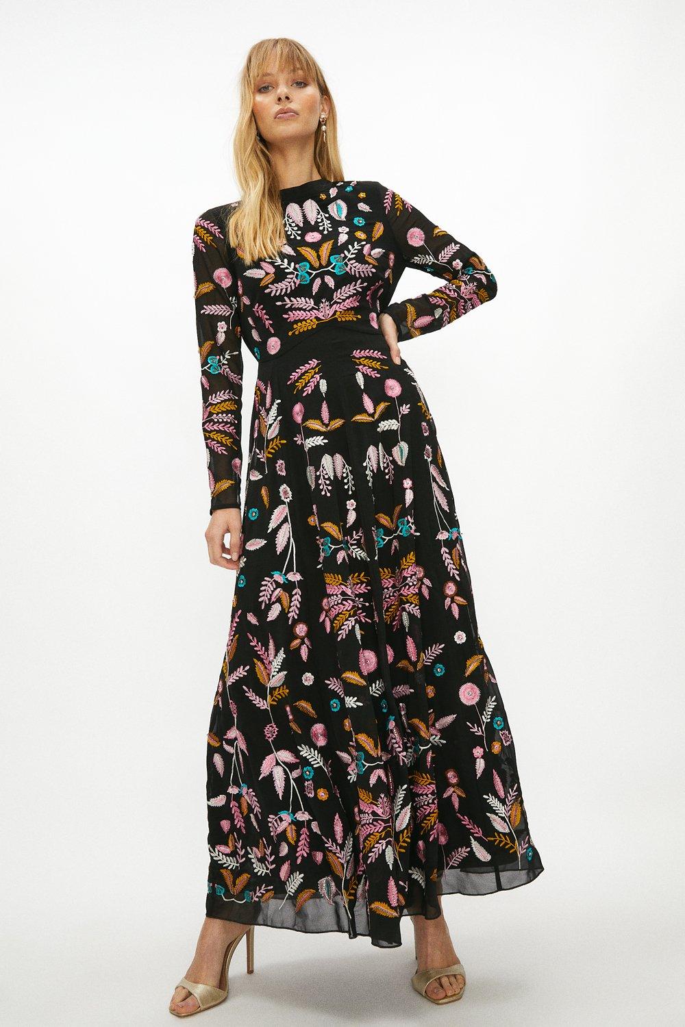 Coast full hotsell length dress