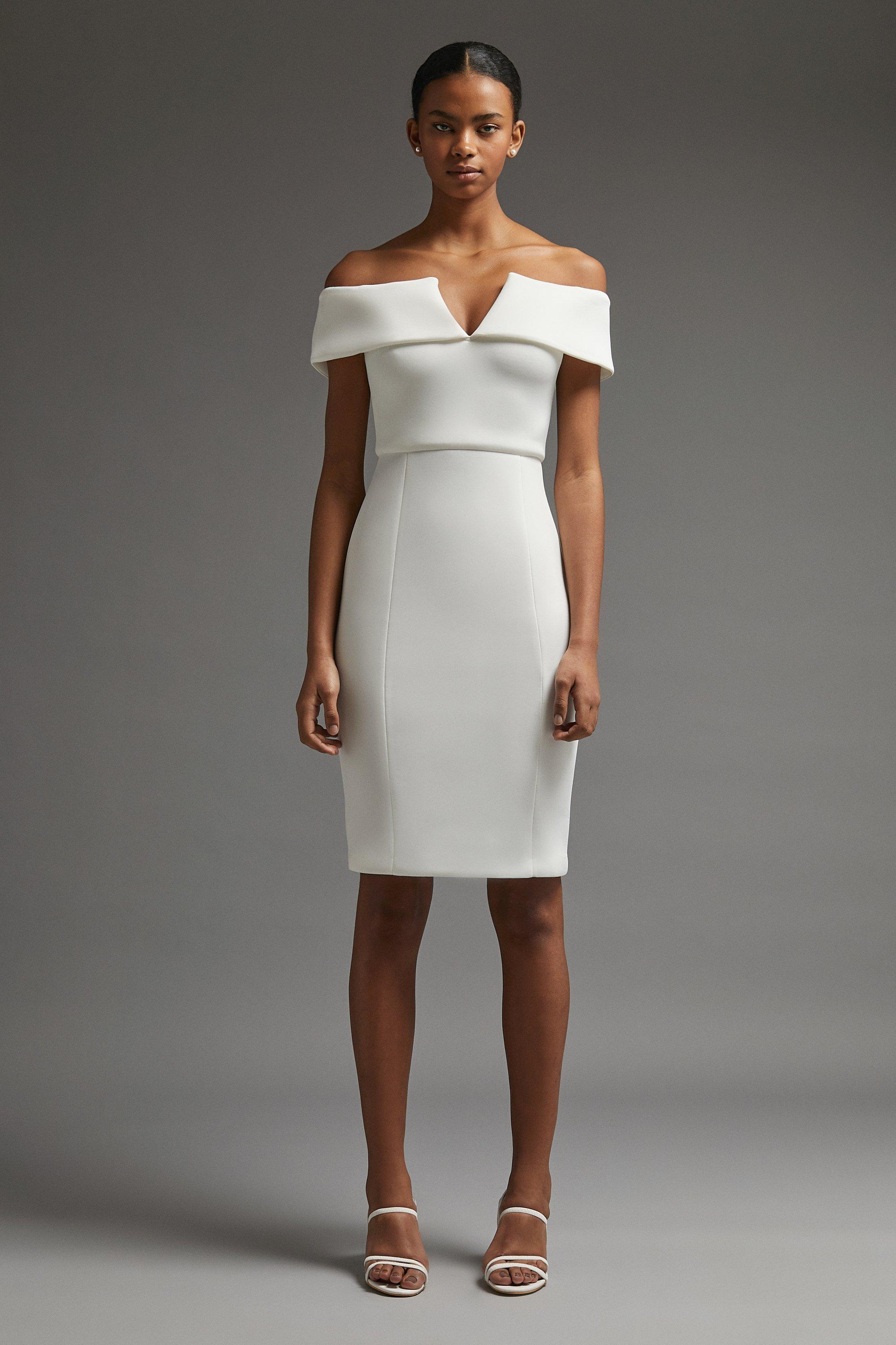 Ivory on sale scuba dress