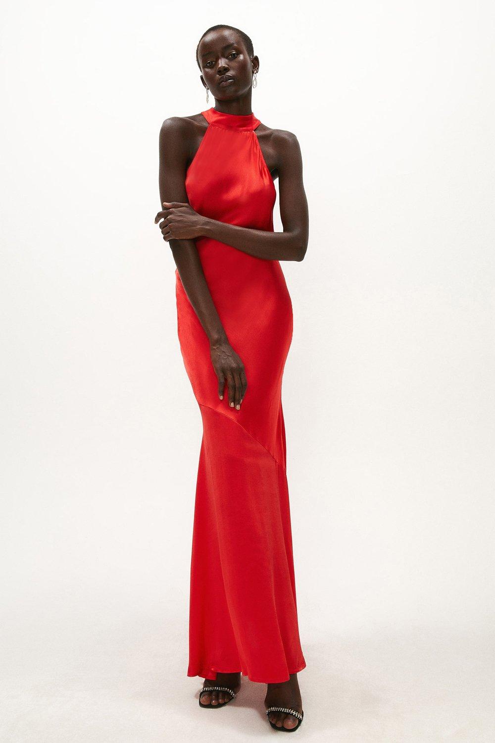 Coast long 2025 red dress