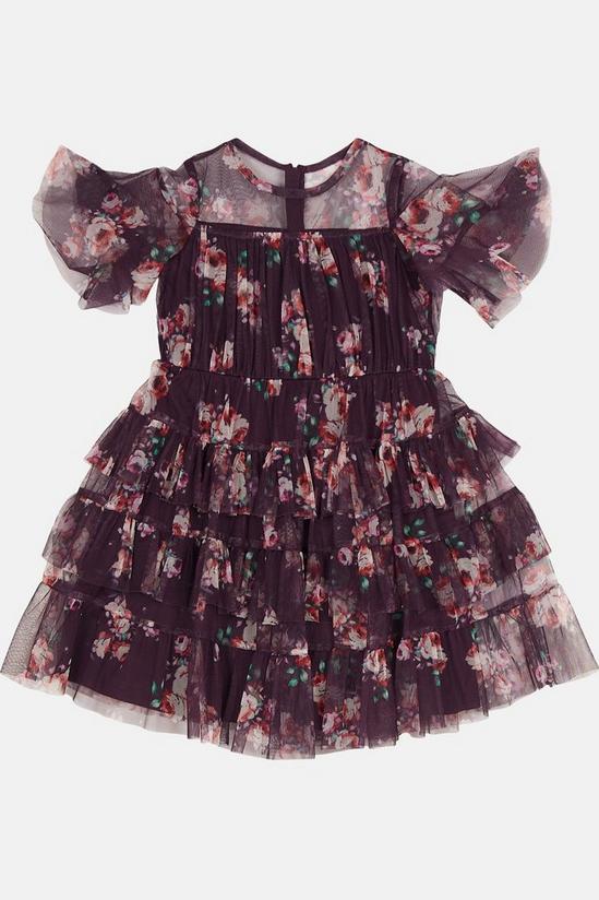 Coast Girls Floral Tiered Tulle Dress 1