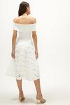 Coast Bardot Textured Skirt Midi Dress thumbnail 3