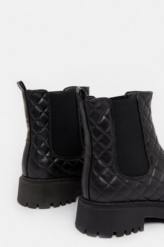 Coast Quilted Platform Ankle Boots 2