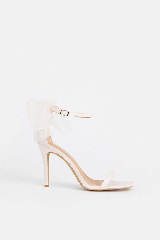 Coast Organza Bow Barely There Heel 1