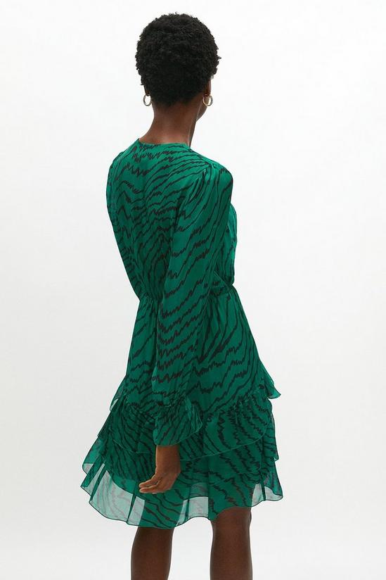 Coast Premium Silk Blend Ruffle Wrap Dress 3