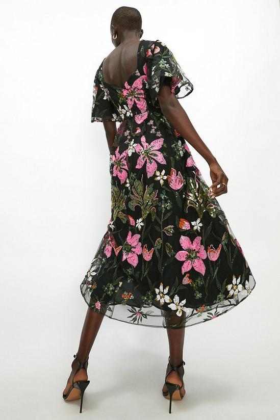 Coast Premium Floral Sequin Mega Midaxi Dress 3
