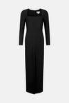 Coast Premium Crepe Long Sleeve Maxi Dress thumbnail 4