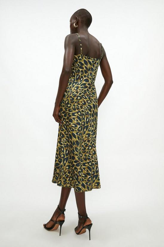 Coast Cowl Neck Printed Midi Dress 3