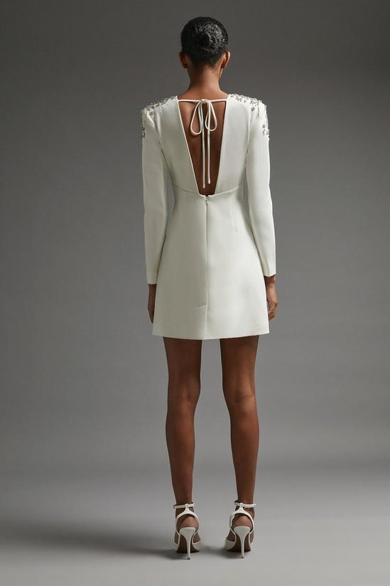 Coast Premium Embellished Shoulder Mini Dress 3
