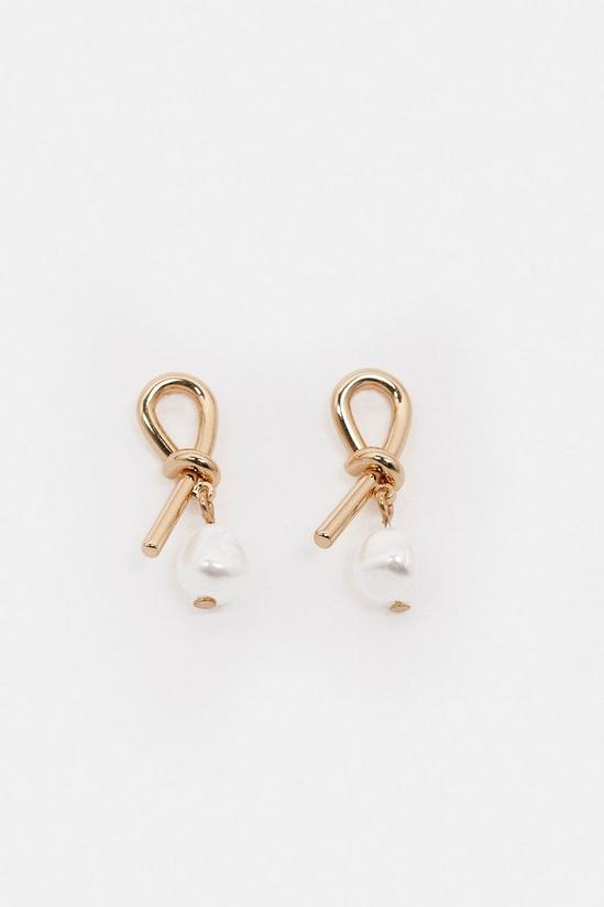 Coast Pearl Knot Earrings 1