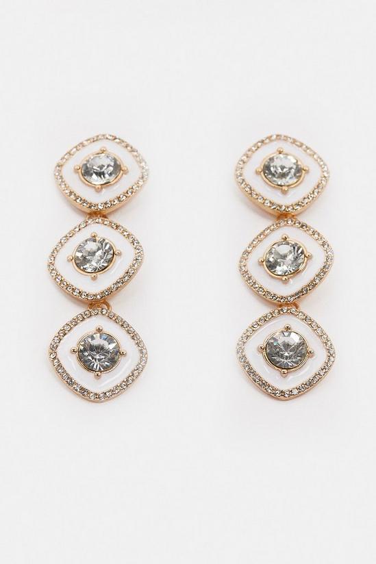 Coast Diamante Drop Earrings 1