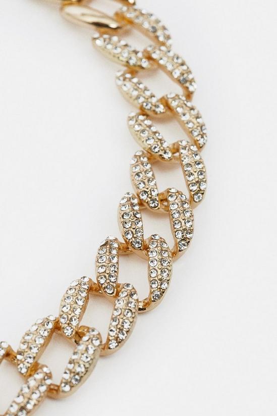 Coast Diamante Chunky Chain Necklace 3