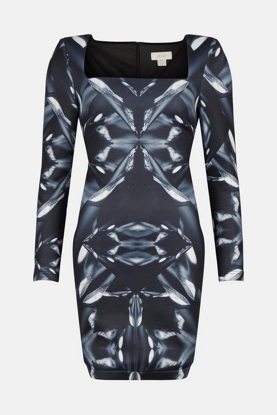 Coast Jo Holland Printed Structured Bodycon Dress 4