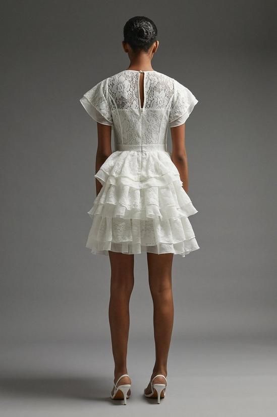 Coast Panelled Lace Tiered Dress 3