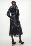 Coast Jo Holland Printed Sequin Wrap Dress thumbnail 3
