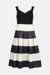 Coast High Low Ponte And Twill Dress thumbnail 4