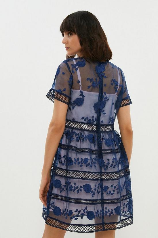 Coast Premium Embroidered Organza Mini Dress 3