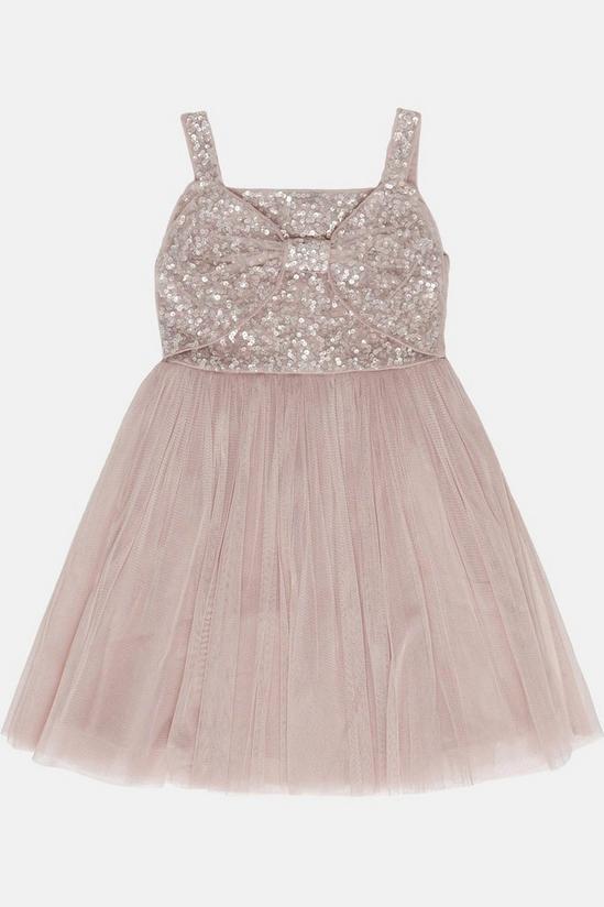 Coast Girls Sequin Bow Front Dress 3