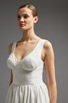 Coast Fitted Bodice Organza And Lace Dress thumbnail 5