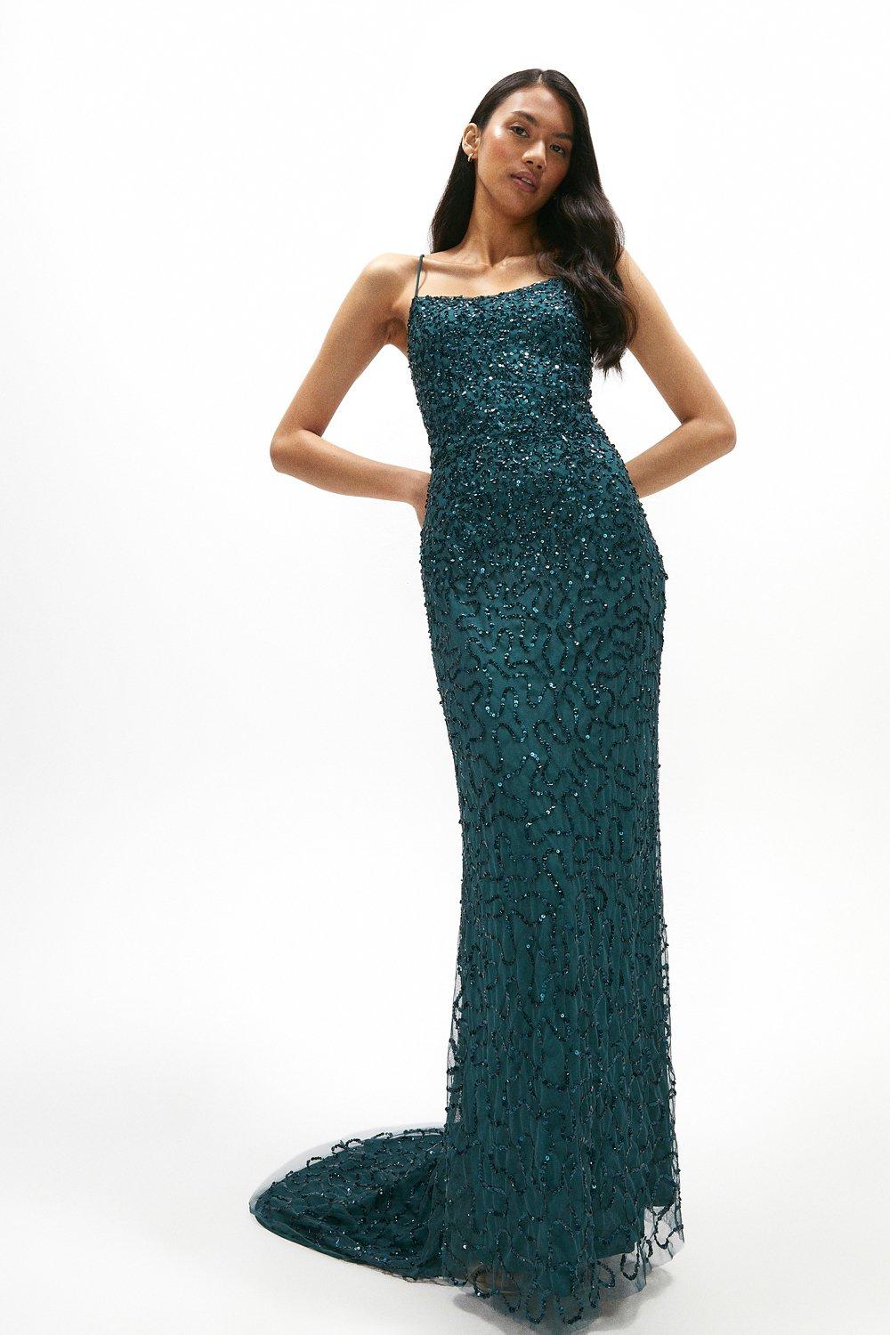 Dresses | All Over Sequin Maxi Dress | Coast