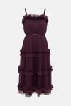 Coast Tiered Ruffle Skirt Midi Dress thumbnail 4