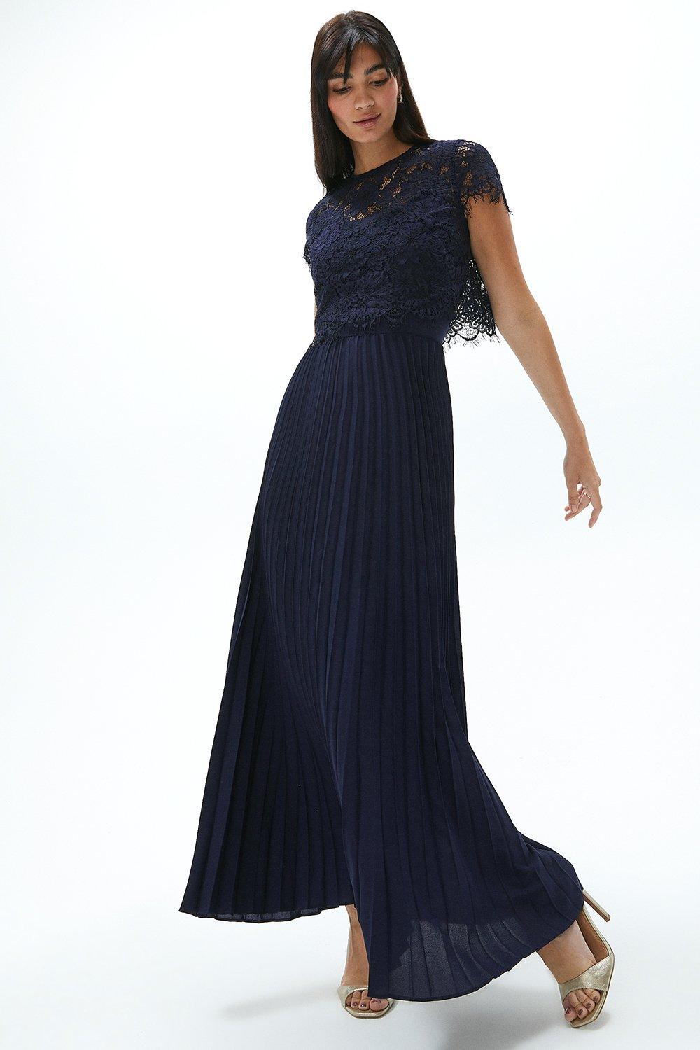 Coast pleated hotsell maxi dress